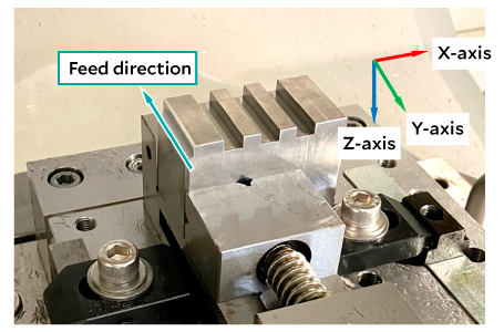 Workpiece edge and machining direction