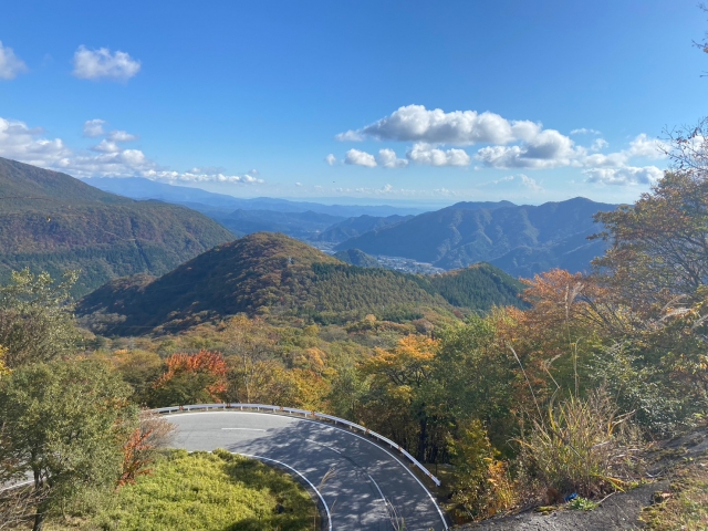 Irohazaka winding mountain road